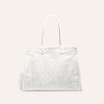 Goyard Hardy PM Tote Bag White